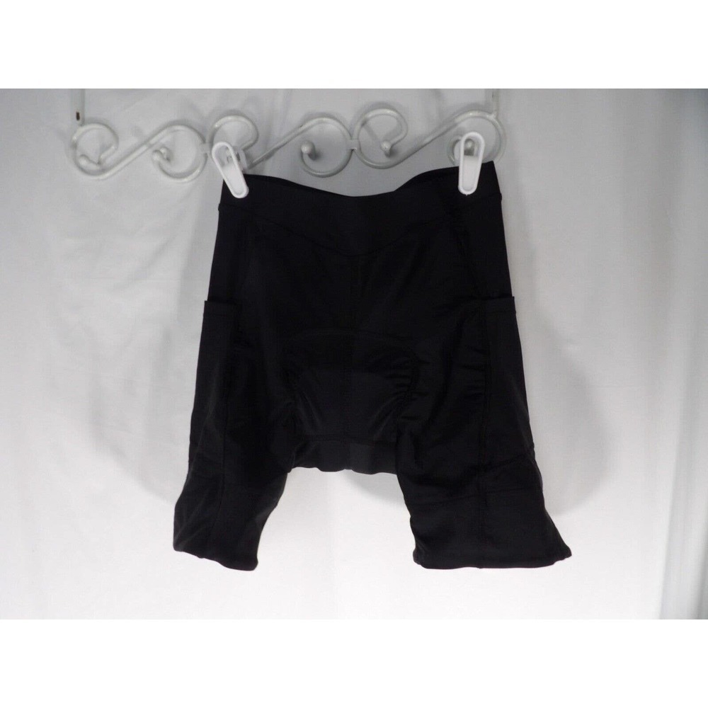 Baleaf Sports Womens Black High Waist Padded Cycling Compression Shorts Size XS